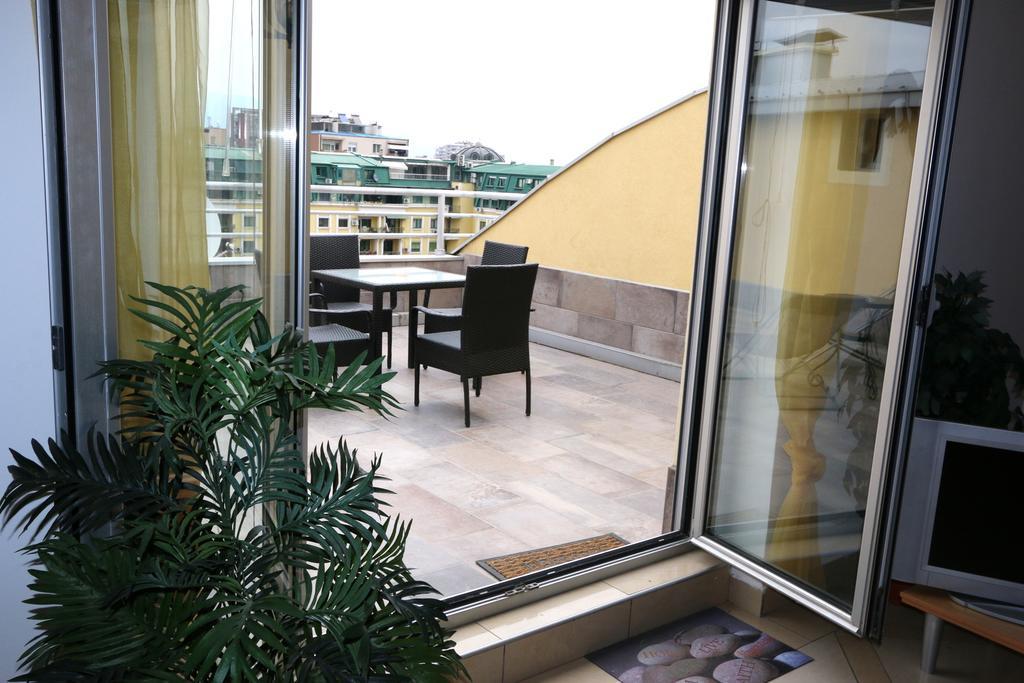 Skopje Center Apartment Bagian luar foto